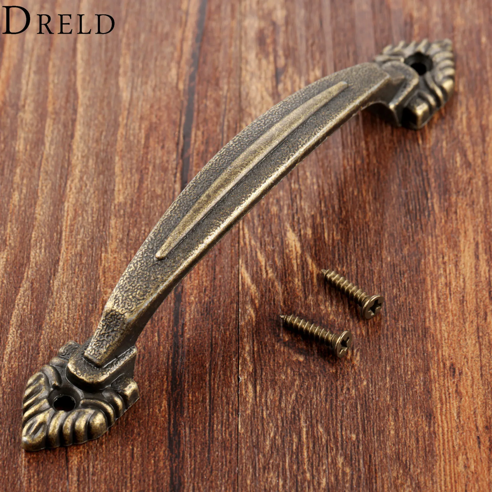 DRELD Antique Furniture Handles Cabinet Knobs and Handles Drawer Door Cupboard Kitchen Handle Pull Wooden Box Knobs 116*15mm 
DRELD Antique Furniture Handles Cabinet Knobs and Handles Drawer Door Cupboard Kitchen Handle Pull Wooden Box Knobs 116*15mm