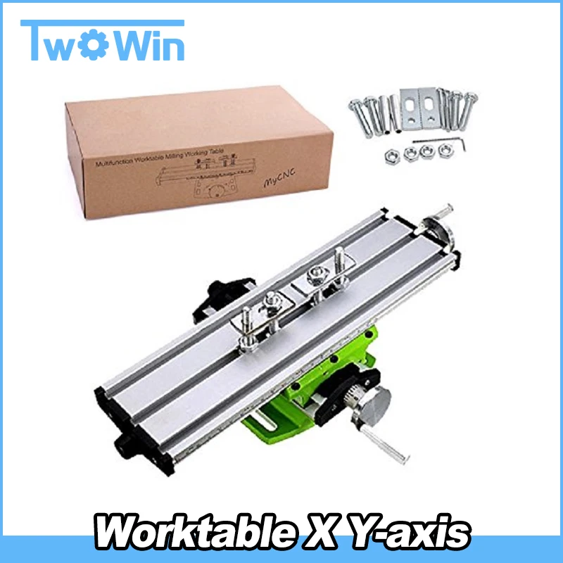 Miniature Precision Multifunction Milling Machine Bench drill Vise Fixture worktable X Y-axis adjustment Coordinate table
Miniature Precision Multifunction Milling Machine Bench drill Vise Fixture worktable X Y-axis adjustment Coordinate table