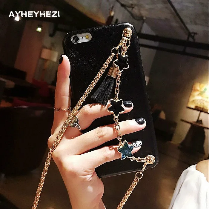 10pcs/lot Wholesale Functional stylish Stars cell phone case cover crossbody with long chain for Iphone X 8 7 6S 6 plus case hot
10pcs/lot Wholesale Functional stylish Stars cell phone case cover crossbody with long chain for Iphone X 8 7 6S 6 plus case hot