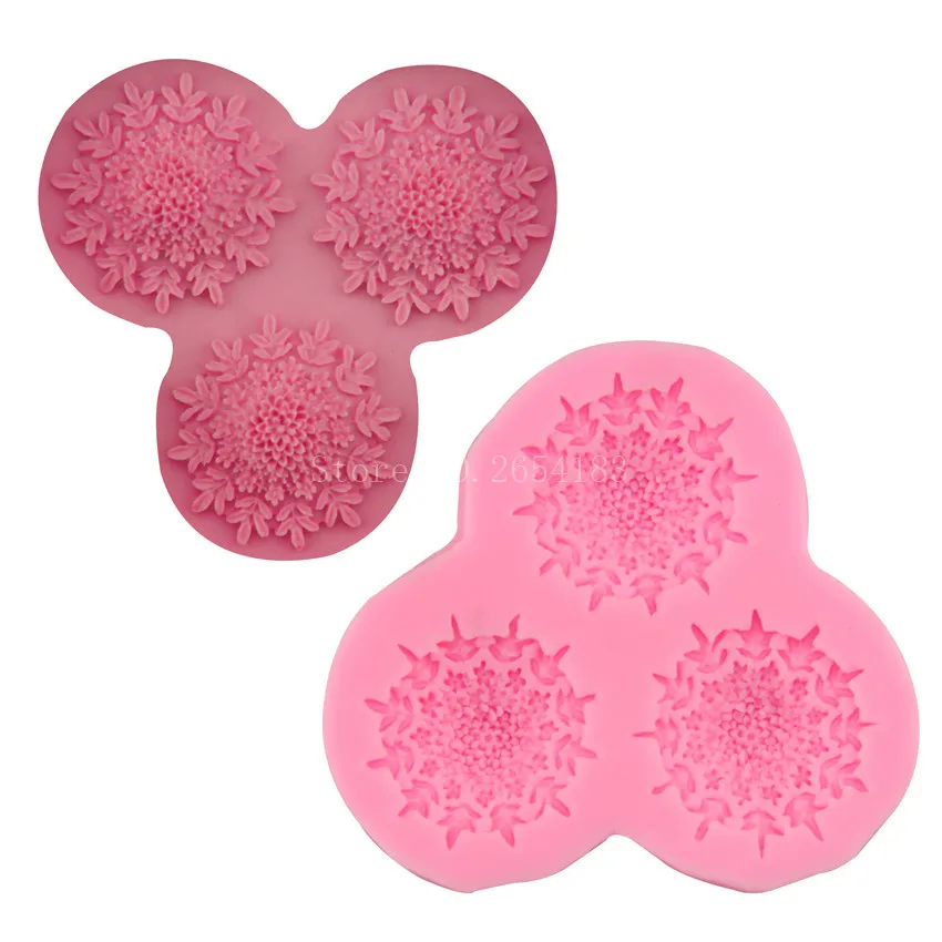 3hold DIY Flower Chrysanthemum Silicone Fondant Soap 3D Cake Mold Cupcake Jelly Candy Sugar Decoration Baking Moulds FQ1704
3hold DIY Flower Chrysanthemum Silicone Fondant Soap 3D Cake Mold Cupcake Jelly Candy Sugar Decoration Baking Moulds FQ1704