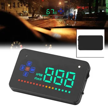 3.5" A2 GPS Car Head Up Display HUD Over speed Warning Speedometer Cigarette Port
3.5" A2 GPS Car Head Up Display HUD Over speed Warning Speedometer Cigarette Port