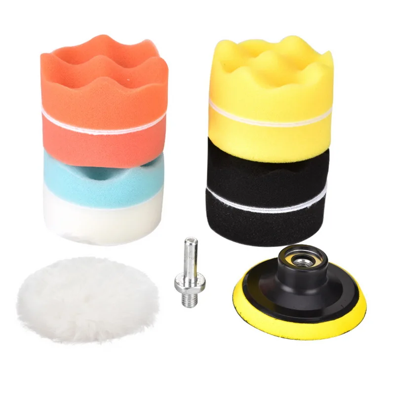 11pcs 3"/80mm Compound Drill Buffing Sponge Pads Kit for Car Sanding Polishing Waxing Sealing Glaze
11pcs 3"/80mm Compound Drill Buffing Sponge Pads Kit for Car Sanding Polishing Waxing Sealing Glaze