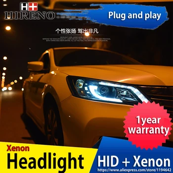 Hireno Headlamp for 2014-15 Hodna Accrod Headlight Headlight Assembly LED DRL Angel Lens Double Beam HID Xenon 2pcs
Hireno Headlamp for 2014-15 Hodna Accrod Headlight Headlight Assembly LED DRL Angel Lens Double Beam HID Xenon 2pcs