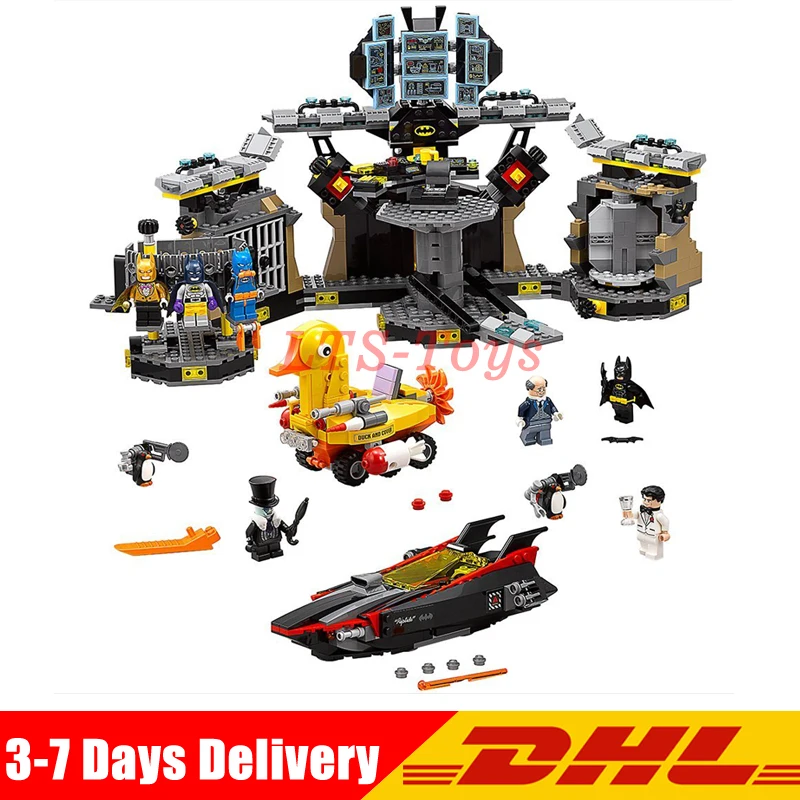 Compatible Legoings 70909 1047 PCS LEPIN 07052 Batman Movie Batcave Break-in Man-Bat Bricks Sets Building Block Toys Clone 70909
Compatible Legoings 70909 1047 PCS LEPIN 07052 Batman Movie Batcave Break-in Man-Bat Bricks Sets Building Block Toys Clone 70909