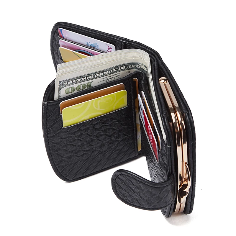 Wallet Female PU Leather Wallet Short Women Wallet Hasp Small Women Wallets Card Bag With Coin Purse Pockets Credit Holder
Wallet Female PU Leather Wallet Short Women Wallet Hasp Small Women Wallets Card Bag With Coin Purse Pockets Credit Holder