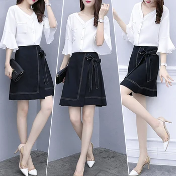 Spring And Summer 2 Piece Set Women Skirt Set Flare Sleeve Ensemble Femme Deux Pieces Women Two Piece Outfits Ukraine
Spring And Summer 2 Piece Set Women Skirt Set Flare Sleeve Ensemble Femme Deux Pieces Women Two Piece Outfits Ukraine