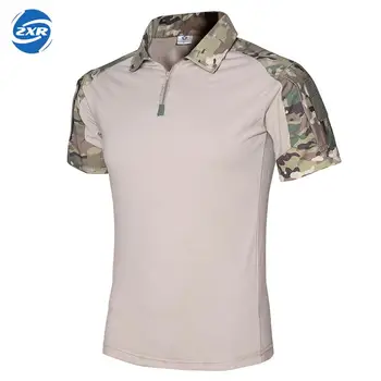 New Summer Camouflage Tactical T Shirt For Men Outdoor Hunting Turn-down Collar Short Sleeve T-shirts Coolmax T Shirts Men
New Summer Camouflage Tactical T Shirt For Men Outdoor Hunting Turn-down Collar Short Sleeve T-shirts Coolmax T Shirts Men