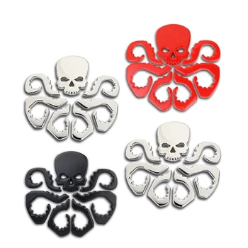 OctopusSkull Styling Creative Sticker for Holden Commodore Alfa Romeo Roewe Subaru Mitsubishi Metal 3D Chrome Car Emblem Decor
OctopusSkull Styling Creative Sticker for Holden Commodore Alfa Romeo Roewe Subaru Mitsubishi Metal 3D Chrome Car Emblem Decor