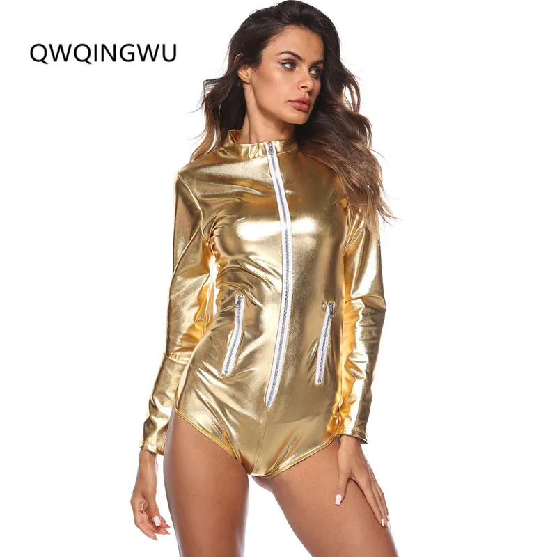 Sexy Catwomen Faux Leather Jumpsuits Latex Catsuit Smooth Wetlook Jumpsuit Front Zipper Elastic PU Full Bodysuit Game Playsuit
Sexy Catwomen Faux Leather Jumpsuits Latex Catsuit Smooth Wetlook Jumpsuit Front Zipper Elastic PU Full Bodysuit Game Playsuit