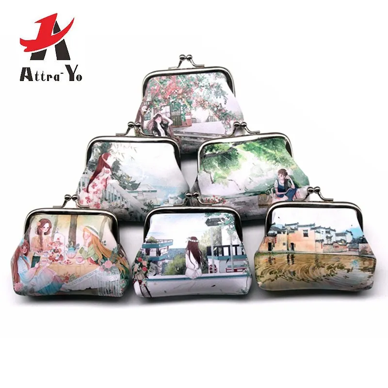 Attra-Yo Women Wallets Small Fresh Beautiful Girl Print Buckle Coin Purse Iron Clip Bag Children Wallet Creative 3D Fashion Bags
Attra-Yo Women Wallets Small Fresh Beautiful Girl Print Buckle Coin Purse Iron Clip Bag Children Wallet Creative 3D Fashion Bags