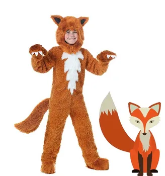 Halloween Adult kids Boy animals Cute fox Cosplay Costumes clothes Stage Amphibian costume child Animal Cute fox Jumpsuits
Halloween Adult kids Boy animals Cute fox Cosplay Costumes clothes Stage Amphibian costume child Animal Cute fox Jumpsuits