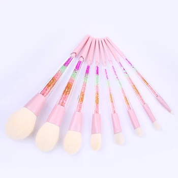 8PC Makeup Brushes Set Colorful Crystal Rainbow Glitter Diamond Cosmetics Brushes Blush Powder Eyeshadow Foundation Make up Tool
8PC Makeup Brushes Set Colorful Crystal Rainbow Glitter Diamond Cosmetics Brushes Blush Powder Eyeshadow Foundation Make up Tool