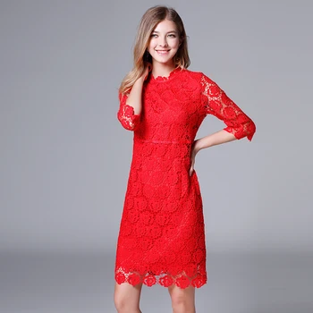 2019 Dress Sexy Hollow Out Large size Dress Sexy Women Three Quarter O Neck Lace Floral Night Club Body con Dresses Wholesale
2019 Dress Sexy Hollow Out Large size Dress Sexy Women Three Quarter O Neck Lace Floral Night Club Body con Dresses Wholesale