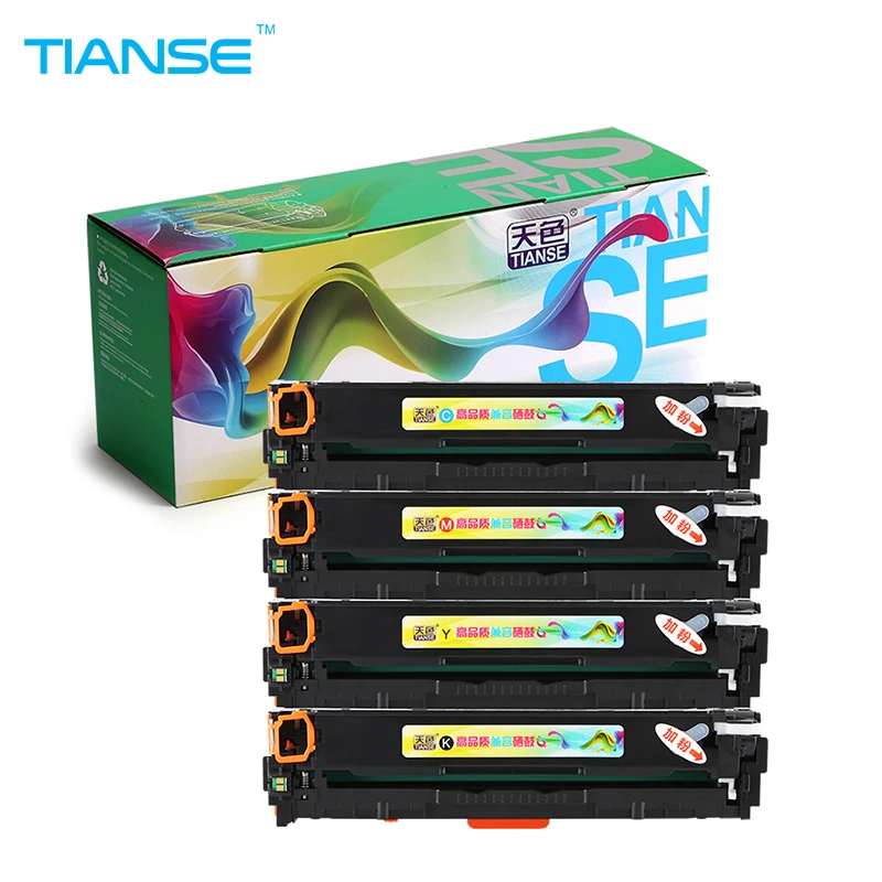 TIANSE Compatible for HP125A CB540A CB541A CB542A 125A toner cartridge for HP LaserJet CM1300 CM1312 CP1215 CP1515n CP1518ni
TIANSE Compatible for HP125A CB540A CB541A CB542A 125A toner cartridge for HP LaserJet CM1300 CM1312 CP1215 CP1515n CP1518ni