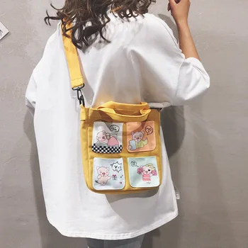 2019 Summer New Hot Fashion Cartoon Zipper Canvas Handbags for Women Female Students School Bags Shoulder Bags Messenger Bags
2019 Summer New Hot Fashion Cartoon Zipper Canvas Handbags for Women Female Students School Bags Shoulder Bags Messenger Bags