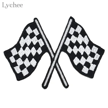 Checkered Flag Chequered Iron On Patch Car Racing Rock Decals Clothing Patchworks Garment Applique
Checkered Flag Chequered Iron On Patch Car Racing Rock Decals Clothing Patchworks Garment Applique
