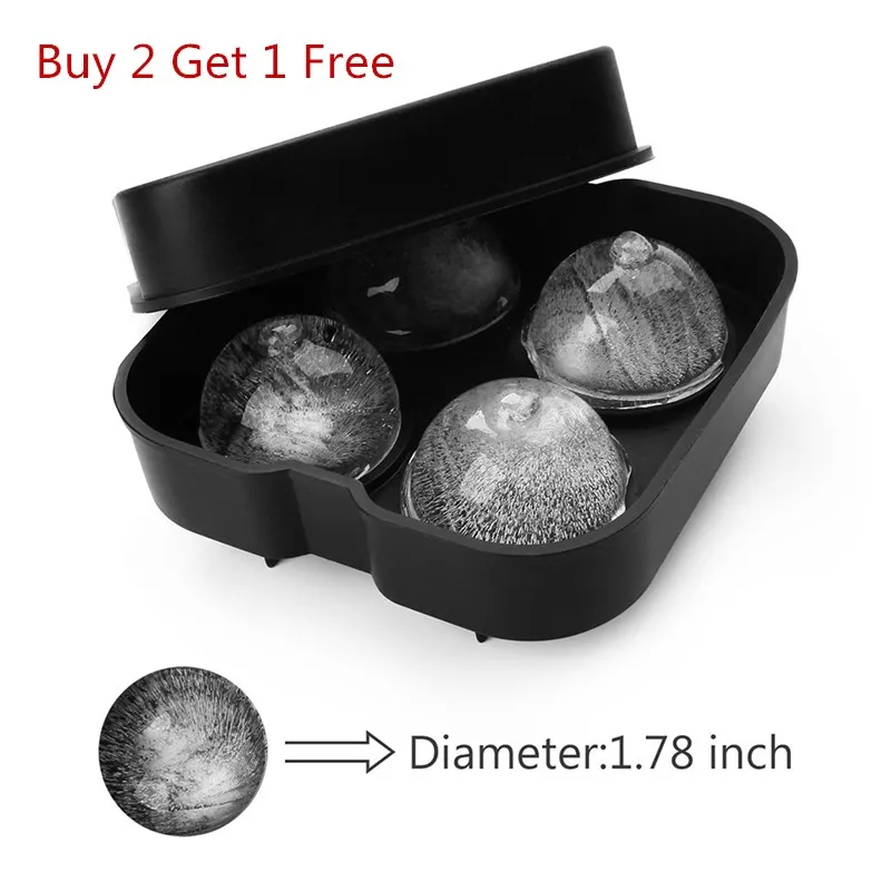 Ice Cube Mold Maker Whiskey Cocktail DIY Ice Mold 4/6 Holes Ball Sphere Silicone Ice Cream Tools
Ice Cube Mold Maker Whiskey Cocktail DIY Ice Mold 4/6 Holes Ball Sphere Silicone Ice Cream Tools