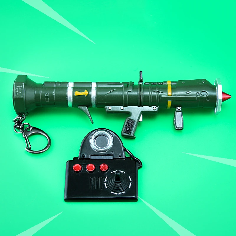 Fort Night Weapon Model Toys Hot Sale Battle Royale Children Xmas Gifts Action Figure Metal Track Missile Gun Fortnight Keychain
Fort Night Weapon Model Toys Hot Sale Battle Royale Children Xmas Gifts Action Figure Metal Track Missile Gun Fortnight Keychain