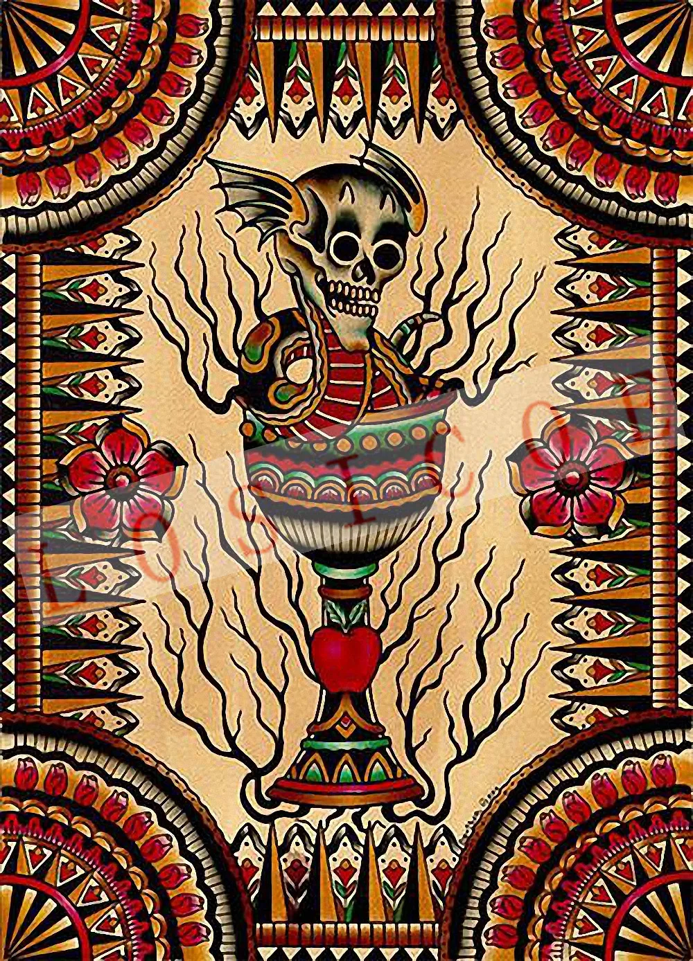 Vintage Old Shool Tattoo Posters Kraft Paper Inkjet Printing Painting Wall Sticker Antique Collection Home Decoration 30X42 CM
Vintage Old Shool Tattoo Posters Kraft Paper Inkjet Printing Painting Wall Sticker Antique Collection Home Decoration 30X42 CM