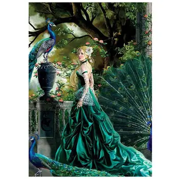 Cross Stitch 5D DIY Diamond Painting Peacock Beauty Round Diamond Embroidery Mosaic Picture Needlework Kit Home Decoration
Cross Stitch 5D DIY Diamond Painting Peacock Beauty Round Diamond Embroidery Mosaic Picture Needlework Kit Home Decoration