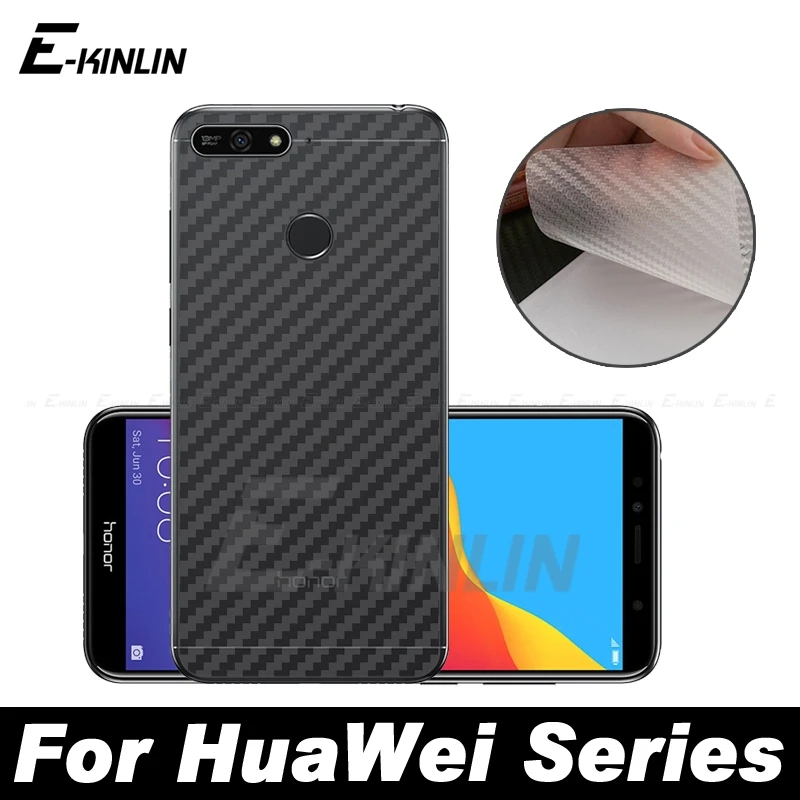 3D Carbon Fiber Back Cover Screen Protector Protective Film For HuaWei Honor 8C 7C 7A 6X 6C Pro 5C 5 (Not Tempered Glass)
3D Carbon Fiber Back Cover Screen Protector Protective Film For HuaWei Honor 8C 7C 7A 6X 6C Pro 5C 5 (Not Tempered Glass)