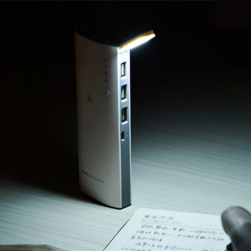 HOCO font b power b font font b bank b font Portable mini table lamp the