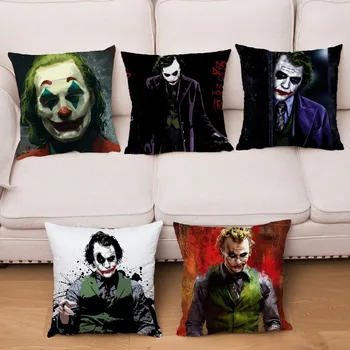 Super Soft Short Plush Cushion Cover 45*45 Square Pillow Covers HD Horror Clown Joker Print Pillows Cases Home Decor Pillowcase
Super Soft Short Plush Cushion Cover 45*45 Square Pillow Covers HD Horror Clown Joker Print Pillows Cases Home Decor Pillowcase
