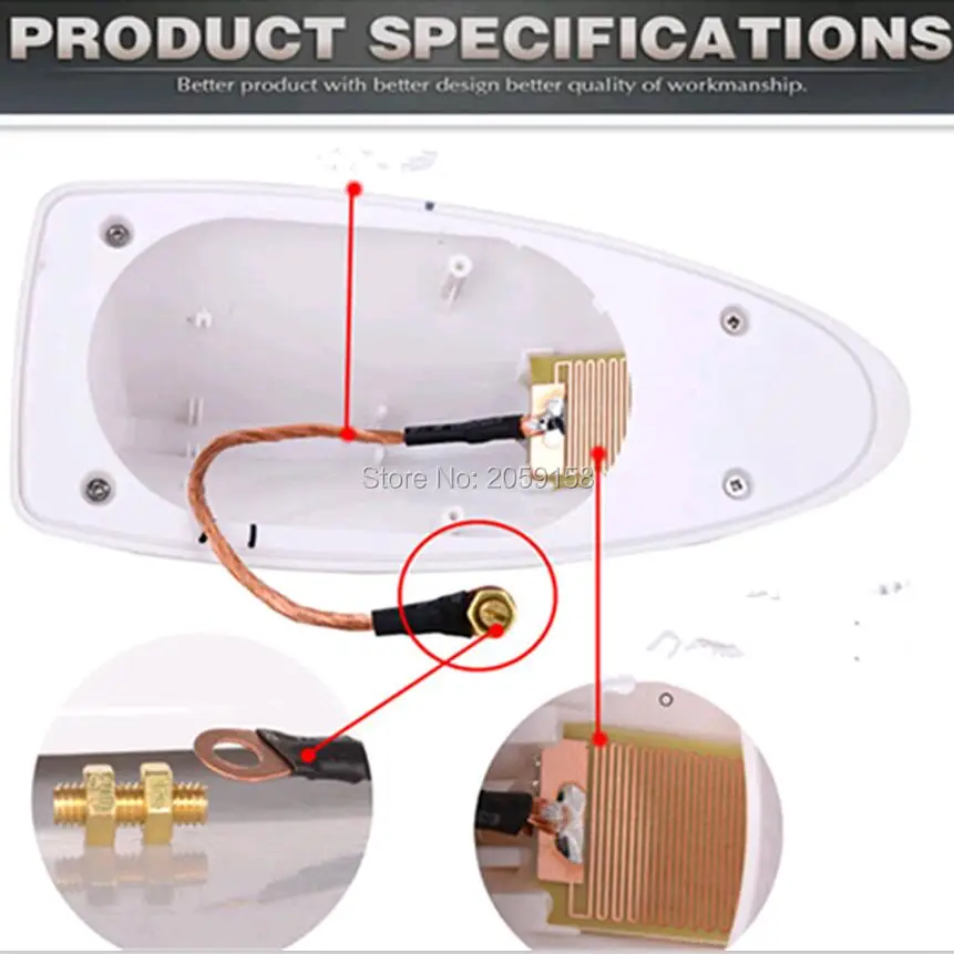Car Shark Fin Antenna Auto Radio Signal Aerials Roof Antennas for citroen c4 kia ix25 vw mazda cx-5 chevrolet lacetti kia rio 3
Car Shark Fin Antenna Auto Radio Signal Aerials Roof Antennas for citroen c4 kia ix25 vw mazda cx-5 chevrolet lacetti kia rio 3
