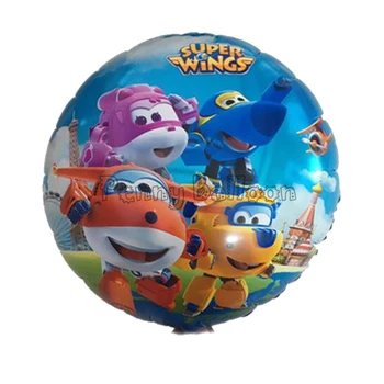 New 18inch 50pcs/lot Super Wings Balloon Globos Birthday Party Decorations Kids Toys Aluminium Helium Ballon
New 18inch 50pcs/lot Super Wings Balloon Globos Birthday Party Decorations Kids Toys Aluminium Helium Ballon