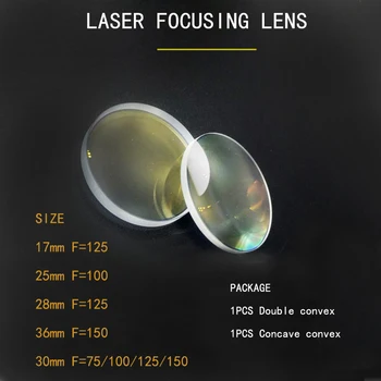 Weimeng brand 2PCS/pieces Laser Focus Lens For Fiber Laser welding machine 17 25 28 30 36 JGS1 quartz 1064nm AR circular shape
Weimeng brand 2PCS/pieces Laser Focus Lens For Fiber Laser welding machine 17 25 28 30 36 JGS1 quartz 1064nm AR circular shape