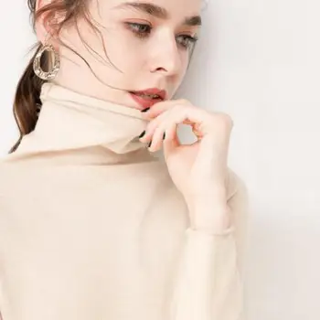 Pullover Feminino Womens Sweaters Fashion Slim Solid Basic Turtleneck Knitted Tops New Spring Ladies Office Sweater
Pullover Feminino Womens Sweaters Fashion Slim Solid Basic Turtleneck Knitted Tops New Spring Ladies Office Sweater