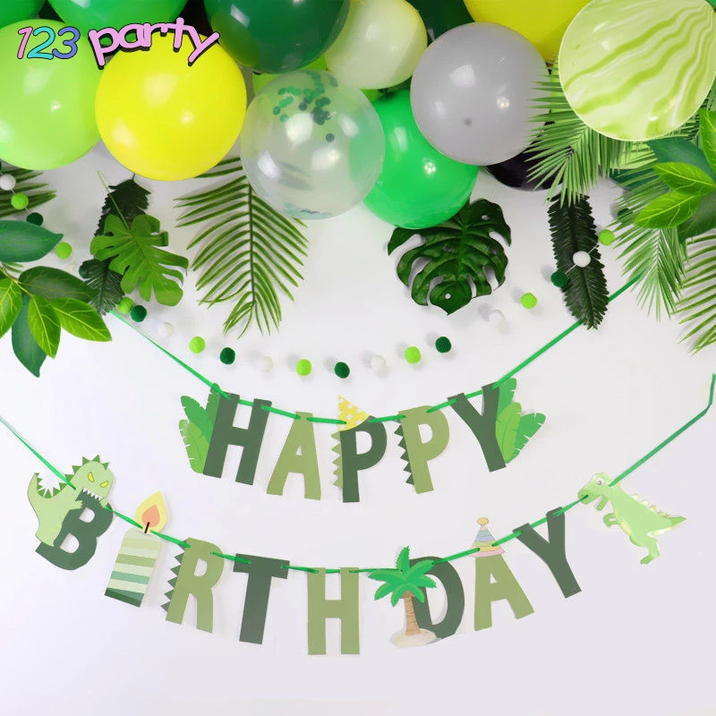 3m Dinosaur happy Birthday Decoration banner children birthday Baby Shower Party Supplies boy party forest theme bunting
3m Dinosaur happy Birthday Decoration banner children birthday Baby Shower Party Supplies boy party forest theme bunting
