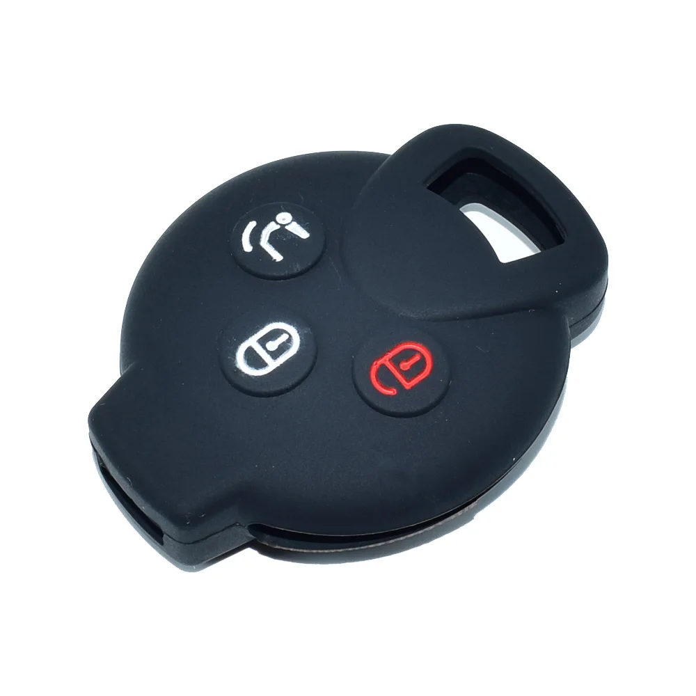 Silicone Car Key Case For Mercedes Benz Smart Fortwo 2010 2011 2012 3 Buttons Remote Fob Protector Cover Keychain Bag Accessory
Silicone Car Key Case For Mercedes Benz Smart Fortwo 2010 2011 2012 3 Buttons Remote Fob Protector Cover Keychain Bag Accessory