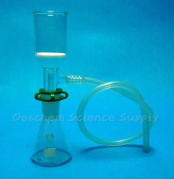 100ml,24/40,Glass Suction Filter Unit,Erlenmeyer Bottle,Buchnel Funnel,W/Rubber Hoses
100ml,24/40,Glass Suction Filter Unit,Erlenmeyer Bottle,Buchnel Funnel,W/Rubber Hoses