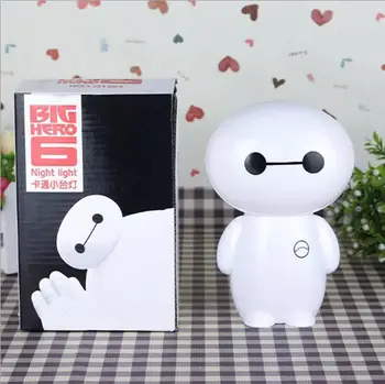 Cartoon LED Lamp Plastic Baymax lamparas 3d Scalable Folding led Portable Rechargeable Night Light for Chlidren
Cartoon LED Lamp Plastic Baymax lamparas 3d Scalable Folding led Portable Rechargeable Night Light for Chlidren