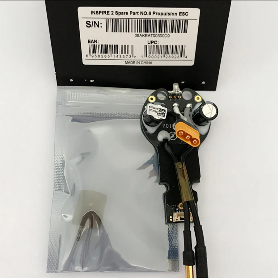 Original DJI Inspire 2 Part 6 - Propulsion ESC with Screw For Drone FPV RC Quadcopter with 4K drone Accessories
Original DJI Inspire 2 Part 6 - Propulsion ESC with Screw For Drone FPV RC Quadcopter with 4K drone Accessories