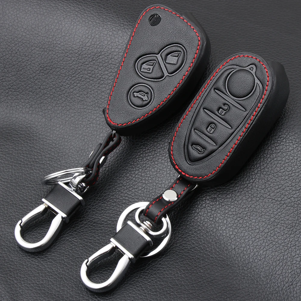 Car Remote Genuine Leather Key Case Cover Protector Holder For Alfa Romeo 147 166 156 JTD TS GT Mito Giulietta Brera 4C 159 GTA
Car Remote Genuine Leather Key Case Cover Protector Holder For Alfa Romeo 147 166 156 JTD TS GT Mito Giulietta Brera 4C 159 GTA