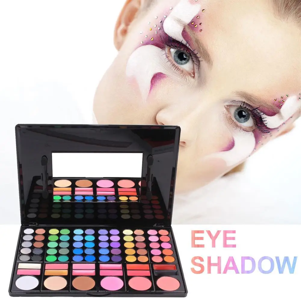 78 Colors Eyeshadow Palette Matte Glitter EyeShadow Diamond Shimmer Eye Primer Luminous Eye Shadow Smoky Warm Color Make Up Tool
78 Colors Eyeshadow Palette Matte Glitter EyeShadow Diamond Shimmer Eye Primer Luminous Eye Shadow Smoky Warm Color Make Up Tool