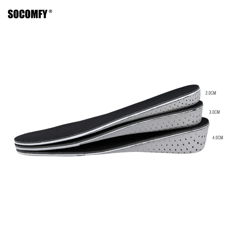 SOCOMFY Men/Women Height Increase Insole Comfortable Eva 4.0CM Height Increase Elevator Heel lifts Shoe Insole Inserts Pad
SOCOMFY Men/Women Height Increase Insole Comfortable Eva 4.0CM Height Increase Elevator Heel lifts Shoe Insole Inserts Pad
