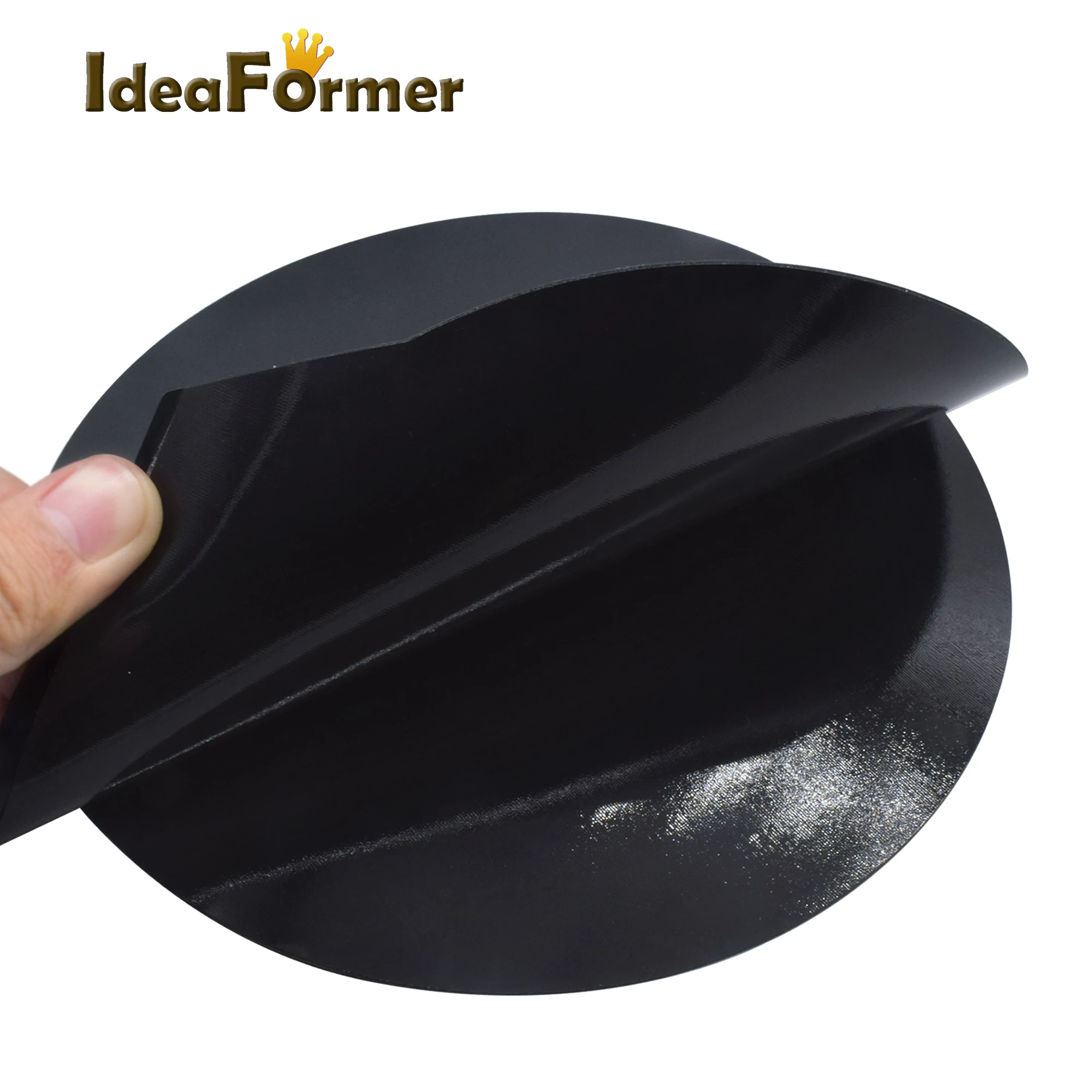 1x Heated Bed Sticker Print Plate Tape Round 240mm For 3D Printers PLA Filament