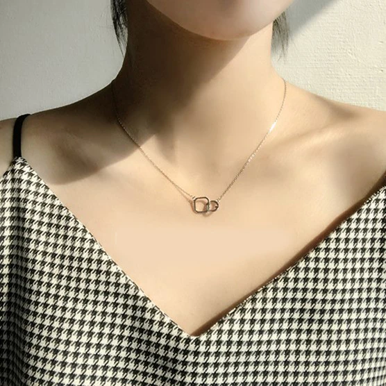 2019 Personalized 925 Sterling Silver Crystal Circle Square Choker Necklaces For Women Fashion Statement Jewelry Kolye Collares
2019 Personalized 925 Sterling Silver Crystal Circle Square Choker Necklaces For Women Fashion Statement Jewelry Kolye Collares