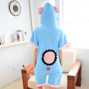 Cotton Animal Family Matching Pajamas Outfits Summer Hooded Blue Elephant Pyjamas Onesie Mother Kids Sleepwear
Cotton Animal Family Matching Pajamas Outfits Summer Hooded Blue Elephant Pyjamas Onesie Mother Kids Sleepwear