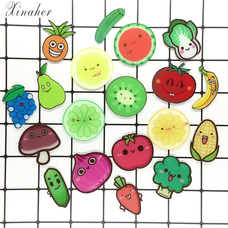 XINAHER 1 pcs fruits Icons Kawaii Acrylic Badge for clothing Cartoon Pin Badges Bag Backpack Decoration Pins Icon
XINAHER 1 pcs fruits Icons Kawaii Acrylic Badge for clothing Cartoon Pin Badges Bag Backpack Decoration Pins Icon