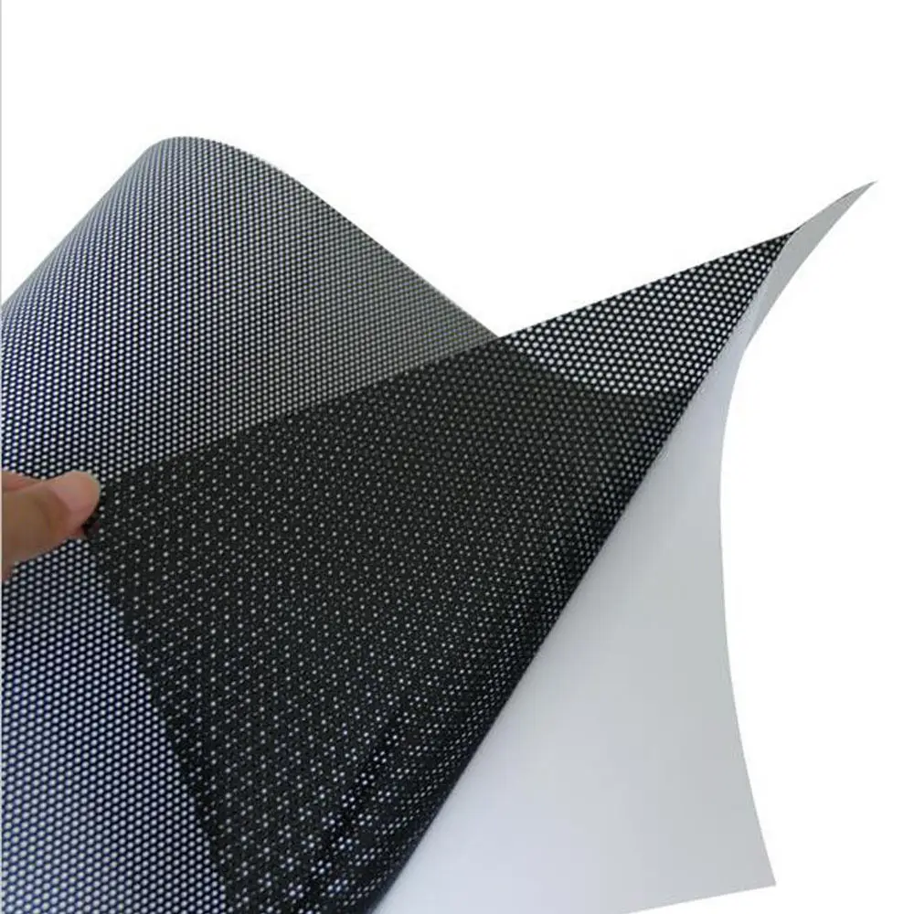 Black Perforated Self-adhesive Film to Improve Privacy Car & House 49"(122cm) x 20"(50cm)
Black Perforated Self-adhesive Film to Improve Privacy Car & House 49"(122cm) x 20"(50cm)