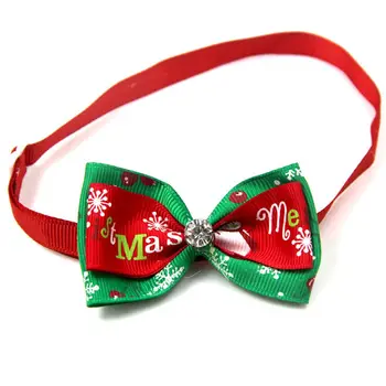 Christmas Pet Cat Dog Collar Bow Tie Adjustable Neck Strap Pet Decoration Supplies Color Random Cat Dog Grooming Accessories
Christmas Pet Cat Dog Collar Bow Tie Adjustable Neck Strap Pet Decoration Supplies Color Random Cat Dog Grooming Accessories