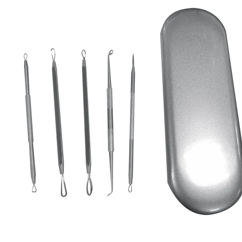 Blackhead Acne Spot Pimple Remover Stainless Extractor Tool 5Pcs Skin Care pimple extractor S1
Blackhead Acne Spot Pimple Remover Stainless Extractor Tool 5Pcs Skin Care pimple extractor S1