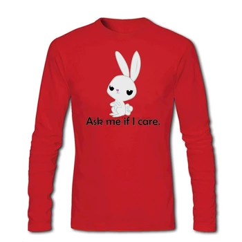 Fashion men Ask me if I care T-shirts 90s Customized Shirt little Rabbit t shirts Size L Long Sleeve Camisa For Boyfriends
Fashion men Ask me if I care T-shirts 90s Customized Shirt little Rabbit t shirts Size L Long Sleeve Camisa For Boyfriends