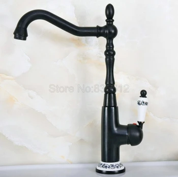 Black Oil Rubbed Bronze 360 Swivel Spout Kitchen Faucet Bathroom Sink Vessel faucet Basin Mixer Tap Deck Mounted Wnf650
Black Oil Rubbed Bronze 360 Swivel Spout Kitchen Faucet Bathroom Sink Vessel faucet Basin Mixer Tap Deck Mounted Wnf650