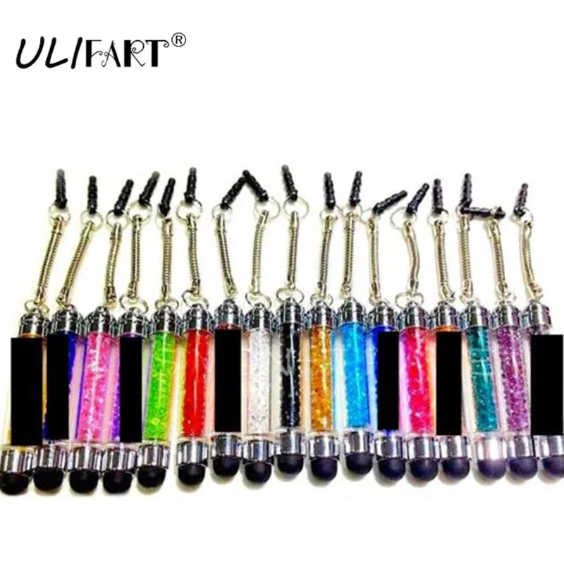 ULIFART 30Pcs/Lot High Quality Hot Selling Crystal Rhinestone Capacitive Touch Screen Earphone Mini Stylus Pen for iPad Tablet
ULIFART 30Pcs/Lot High Quality Hot Selling Crystal Rhinestone Capacitive Touch Screen Earphone Mini Stylus Pen for iPad Tablet