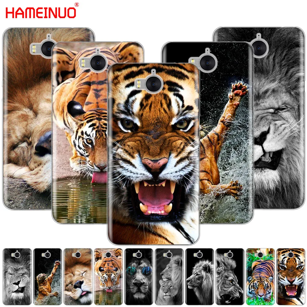 HAMEINUO Lion tiger Fashion Lovely Animal cell phone Cover Case for huawei honor 3C 4X 4C 5C 5X 6 7 Y3 Y6 Y5 2 II Y560 2017
HAMEINUO Lion tiger Fashion Lovely Animal cell phone Cover Case for huawei honor 3C 4X 4C 5C 5X 6 7 Y3 Y6 Y5 2 II Y560 2017
